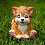 Charming Plastic Fox Toy