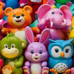 Bright and Fun Colorful Animal Toys