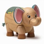 Timeless Wooden Elephant Toy